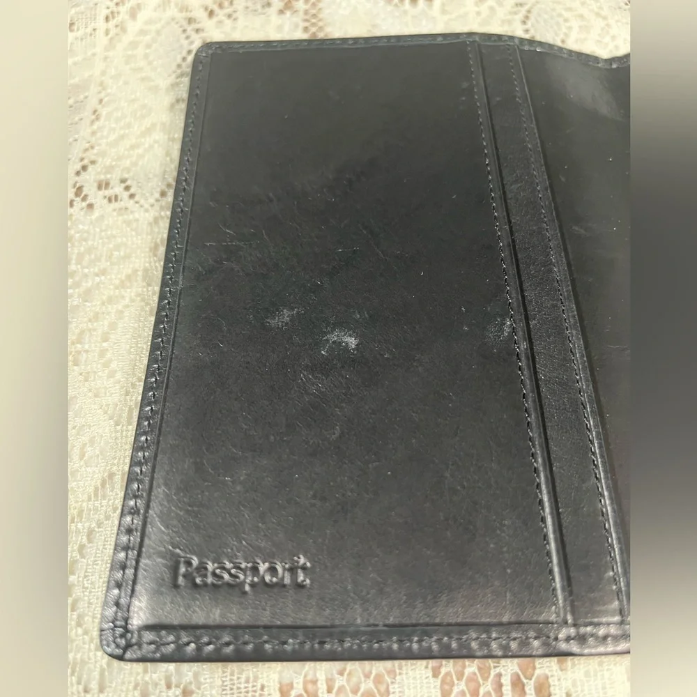Lodis Black Leather Card Holder